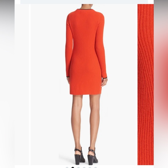 rag & bone 'Liliana' Rib Knit 100% Cashmere sweater Dress Nordstrom size XS - Picture 3 of 6